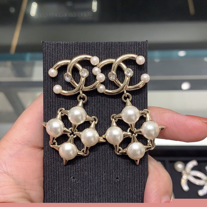 Ch*el earrings